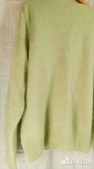 Пушистый кардиган ангора