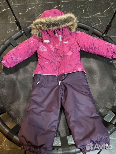 Зимний комбинезон для девочки kerry 104