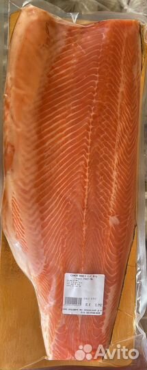 Филе семги охлажденная