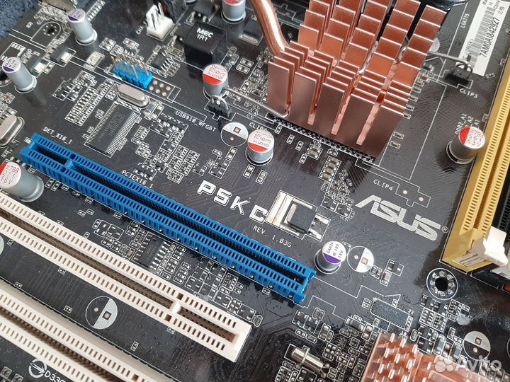 Комплект на Intel Core 2 Quad Q6600 и Asus P5KC