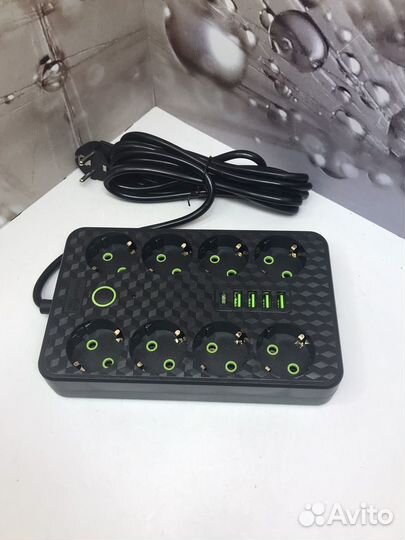 Удлинитель сетевой с USB портами и type-C портом