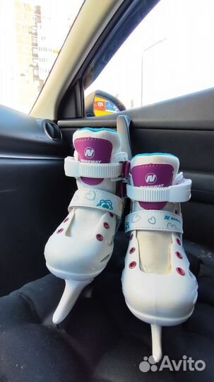 Коньки детские раздвижные 27 30