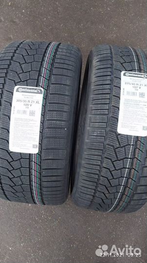 Continental WinterContact TS 860 S 305/35 R21 и 275/40 R21