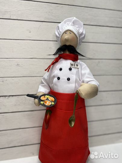 Кукла тильда повар