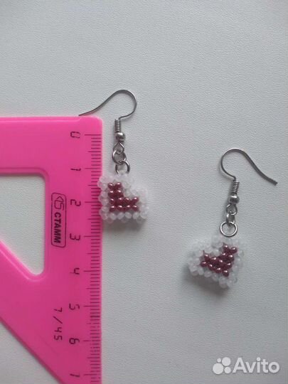 Серьги из бисера