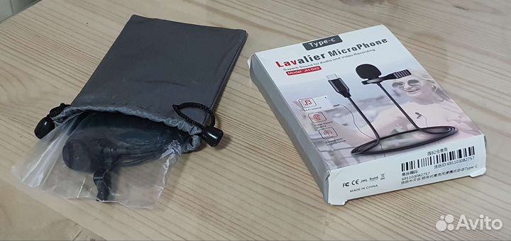 Петличный микрофон Type-C