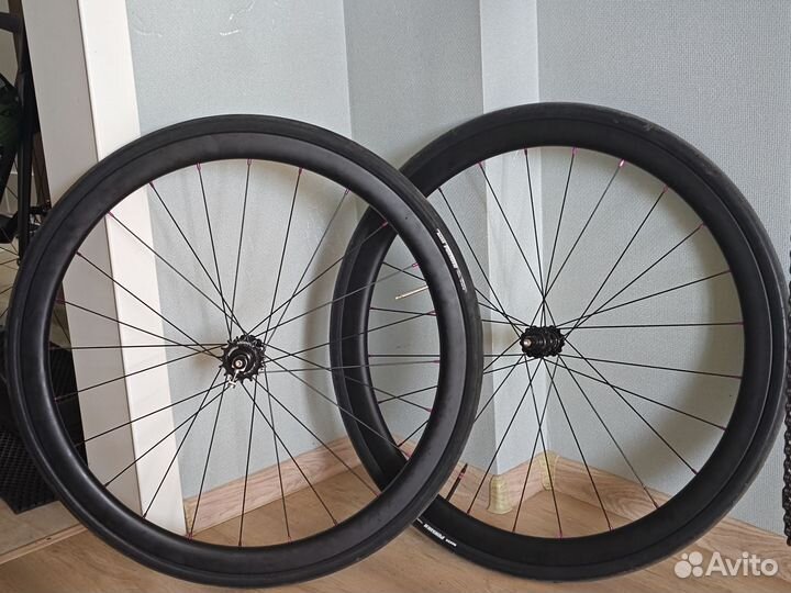 Карбоновый вилсет фикс Трековые колеса