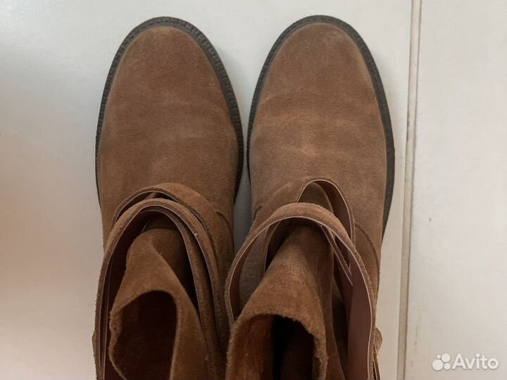 Ботинки женские mango,38 размера,натуральная замша