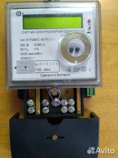Счётчики новые электроэнергии электроные однофазны