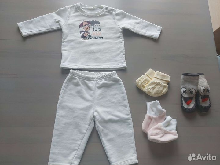 Пакет вещей для девочки 0-9м
