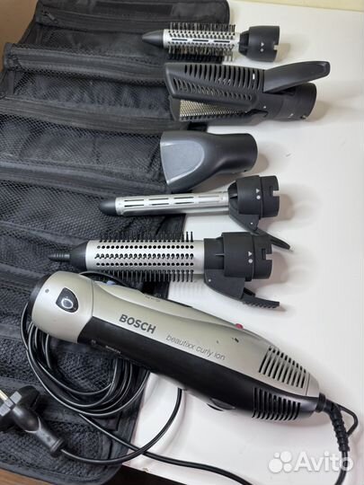 Фен-щетка Bosch PHA 2661 beautixx curly ion