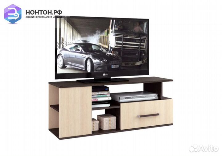 Тв-тумба Парус-4 венге / дуб молочный