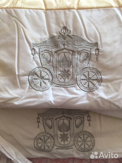 Бортики на детскую кроватку