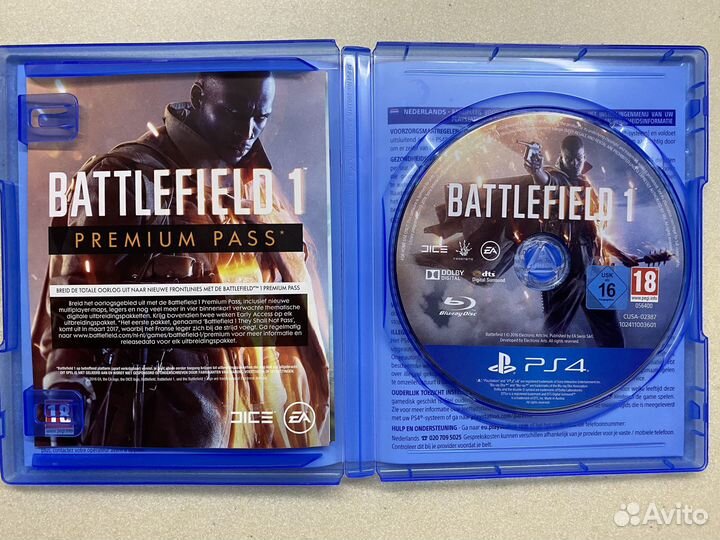 Игра для приставки battlefield 1