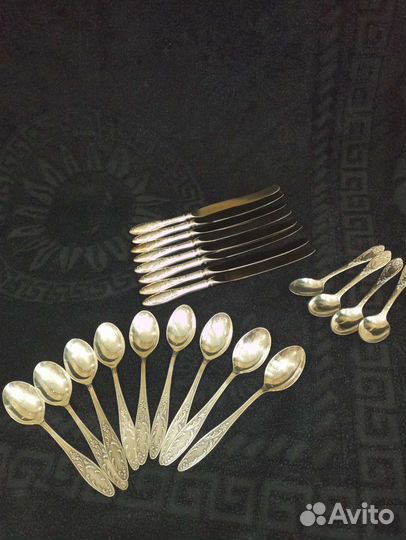 Мельхиоровая посуда СССР