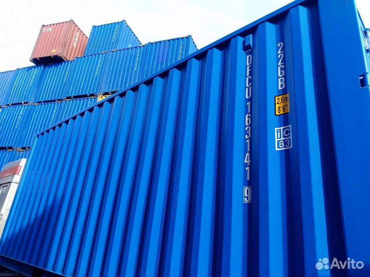 Морской контейнер 20 футов новый