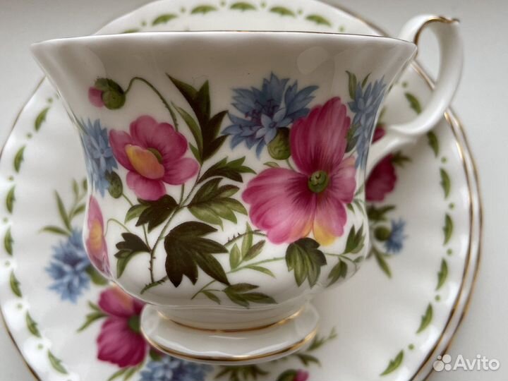 Royal Albert Чайная тройка «Август»