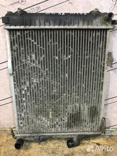 Радиатор Mercedes w124 m103 №8 АКПП