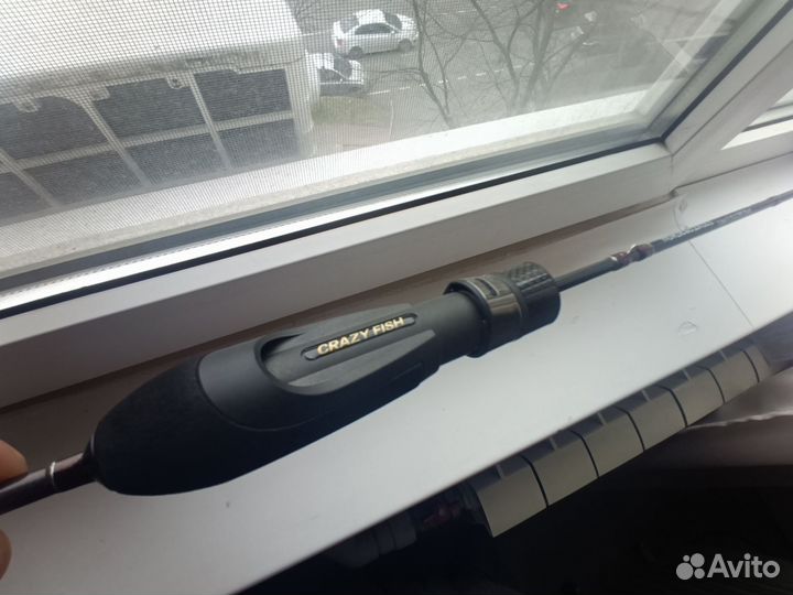 Спиннинг crazy fish nano long se 196см 0.5-3 гр