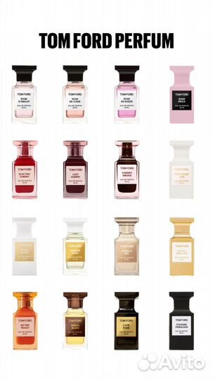 Tom ford парфюм