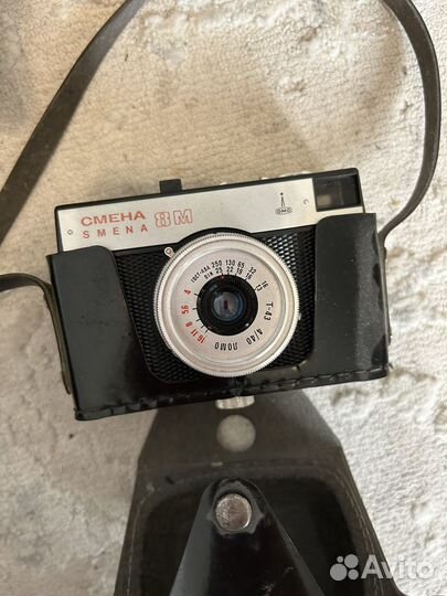 Плёночный фотоаппарат смена 8м, фэд2, ломо компакт