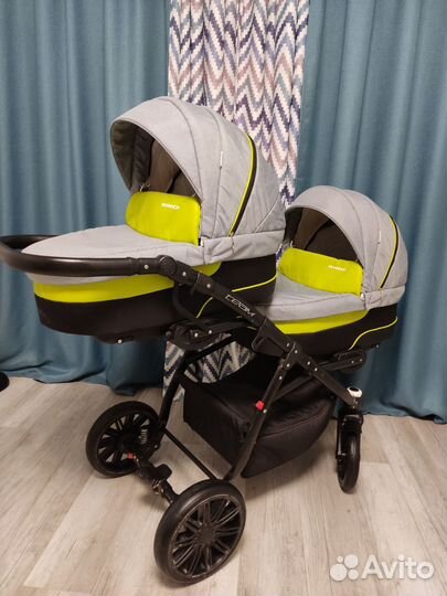Коляска для двойни 3 в 1 в отличном состоянии