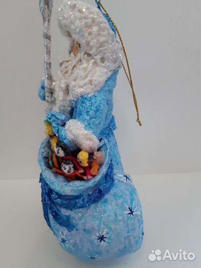 Ватные елочные игрушки новые