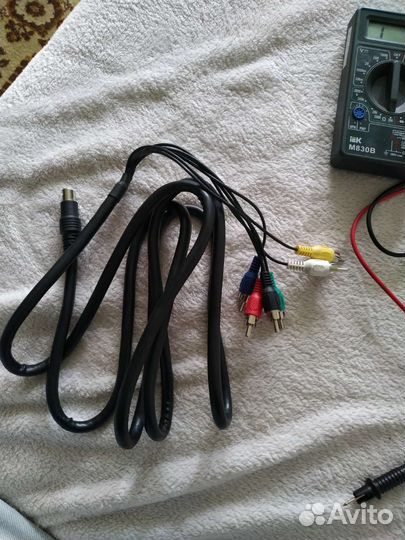 Аудио видео кабель mini DIN 9pin to 6 RCA