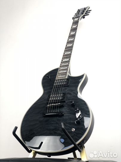 Электрогитара ESP ltd EC-1000piezo QM stblk