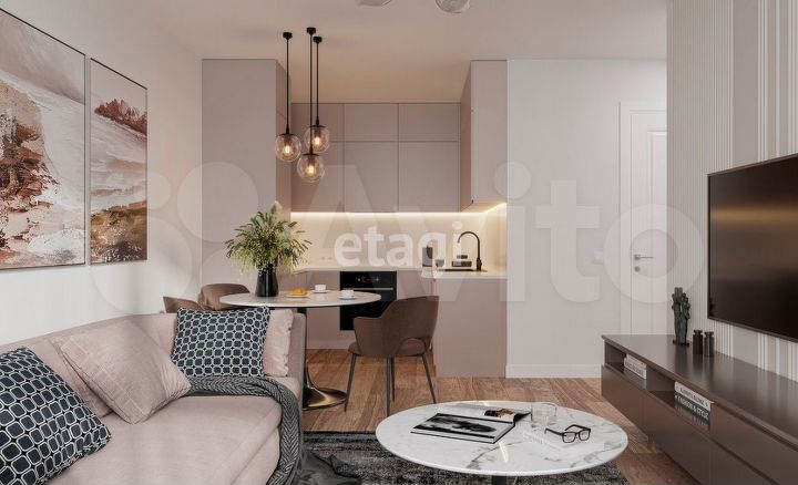 2-к. квартира, 45,9 м², 10/15 эт.