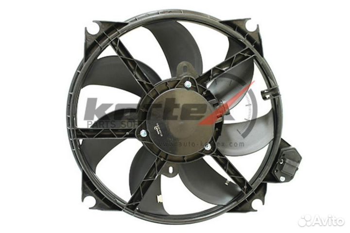 Kortex KFD070 Вентилятор радиатора с кожухом с рез