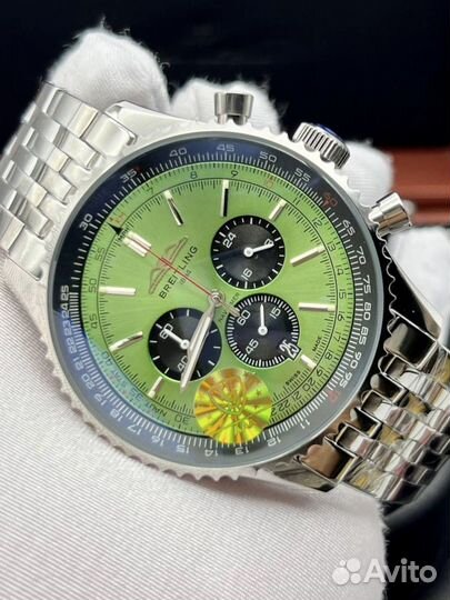 Наручные мужские часы Breitling Navitimer золотой