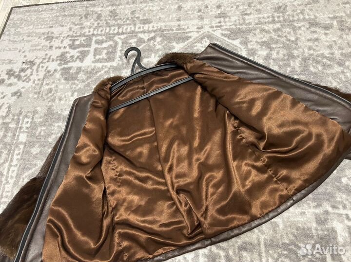 Норковая куртка 46