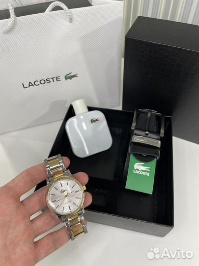 Подарочный набор для мужчин Lacoste 3 в 1