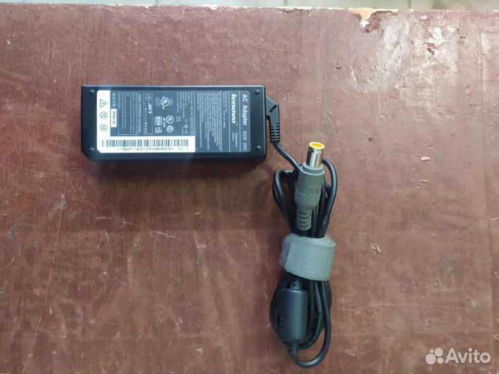 Блок питания для ноутбука lenovo 20V 3.25A 65W