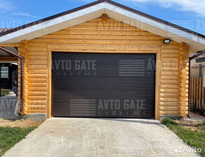 Гаражные ворота секционные