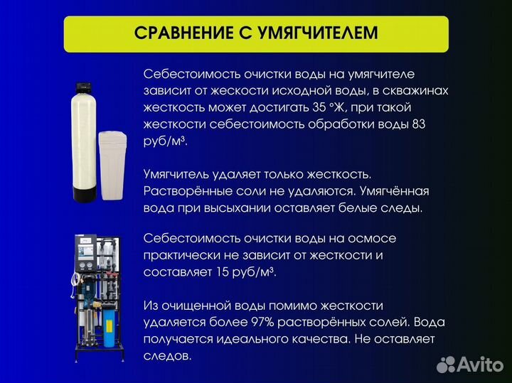 Обратный осмос для автомойки