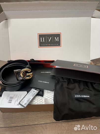 Dolce gabbana ремень универсальный 110