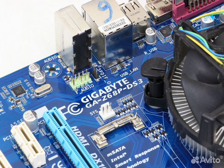 Плата Gigabyte GA-Z68P-DS3 + память