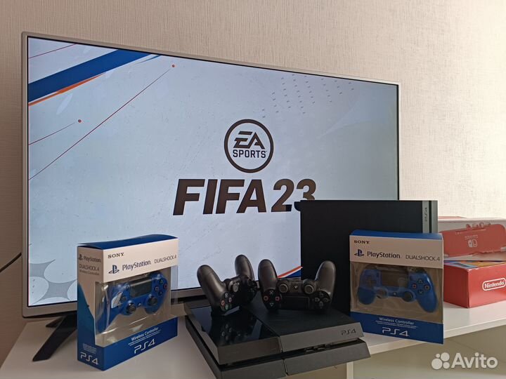 Sony PlayStation 4 rev2.0+200игр