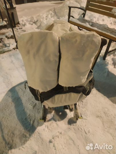 Детские санки-коляска