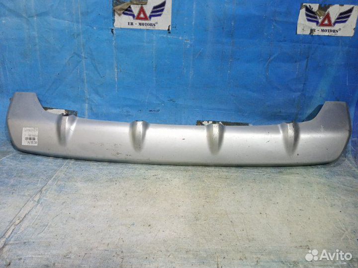 Спойлер бампера задний Mitsubishi Pajero Sport