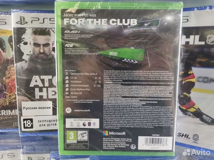 Fc25 Fifa 25 xbox оne xbox series X новый диск