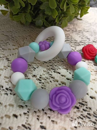 Грызунок-браслет силиконовый