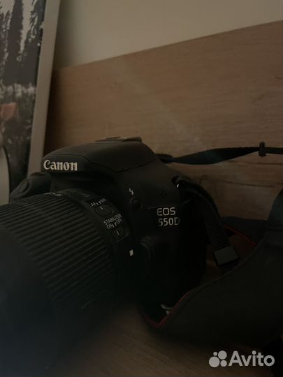 Зеркальный фотоаппарат canon 550d