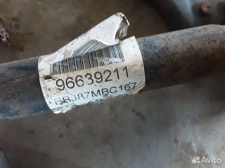 Chevrolet cobalt привод под АКПП рычаг кулак