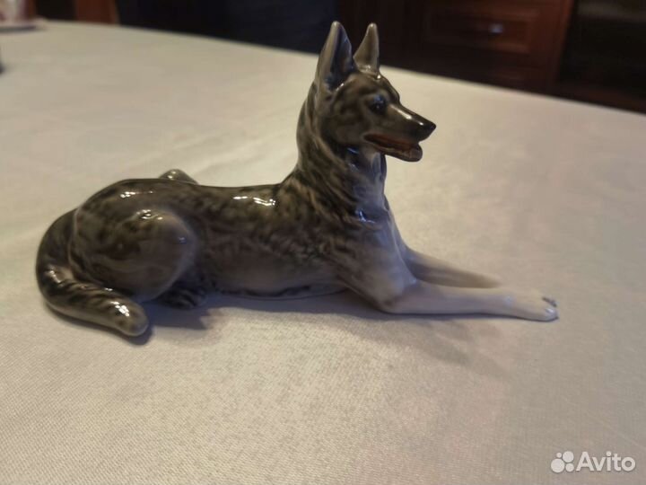 Фарфоровые статуэтки СССР собаки