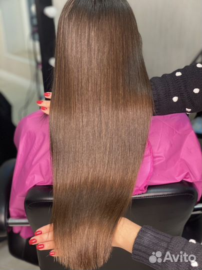 Кератиновое выпрямление волос и ботокс