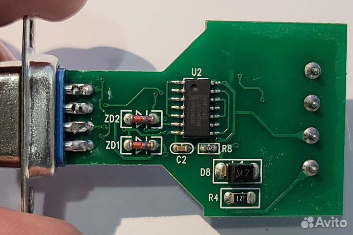 Конвертер / преобразователь RS-232 DB9 в RS-485