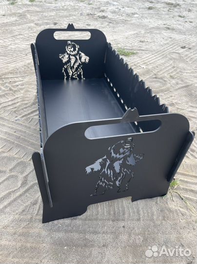 Мангал разборный походный Медведь